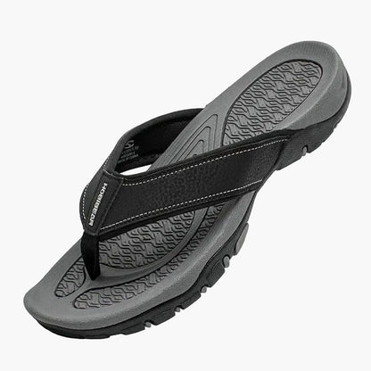 Tongs de sport homme avec soutien de la voûte plantaire – Sandales confort pour marche, plage et activités extérieures