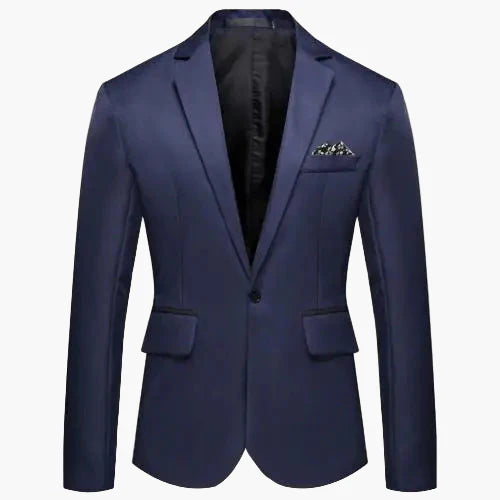 Chaqueta de traje elegante para hombre, corte slim, para ocasiones formales y veladas