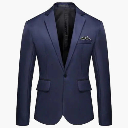 Chaqueta de traje elegante para hombre, corte slim, para ocasiones formales y veladas
