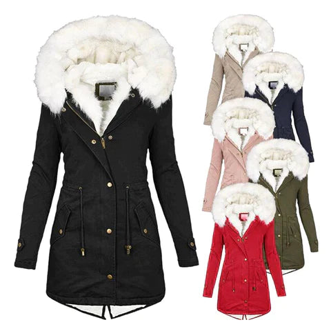 Majken - Winterjacke mit Fellfutter