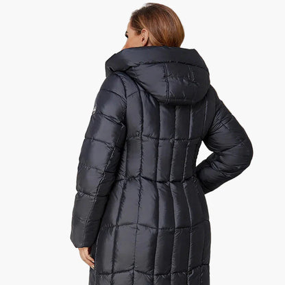 Cappotto Piumino Lungo Donna Taglia Grande Elegante Inverno Urbano