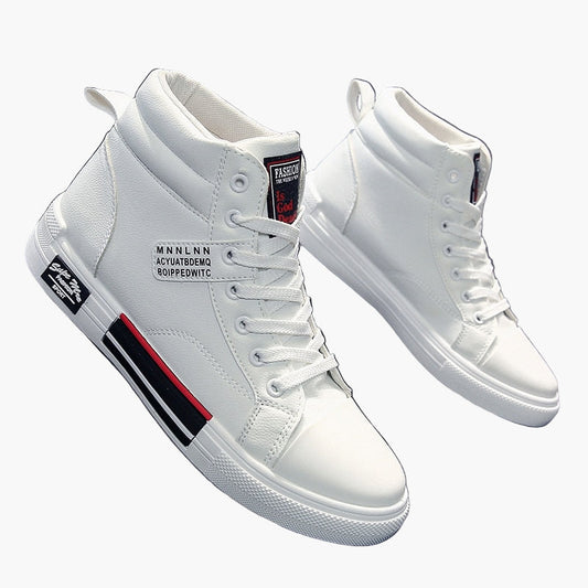 Trendiga höga sneakers för herr – Urban stil höst/vinter