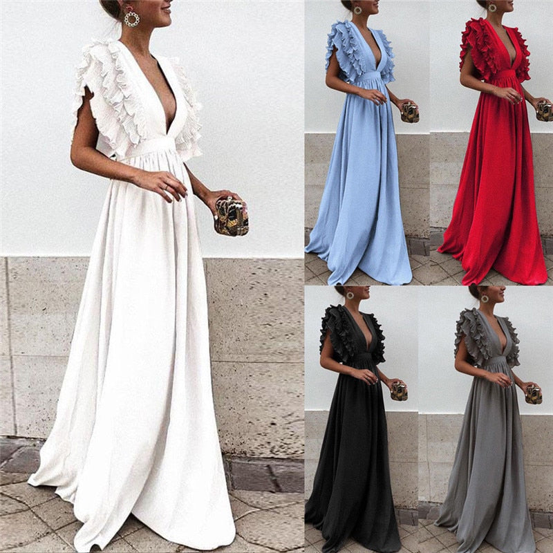 Pamela – Elegante Maxijurk