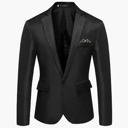 Chaqueta de traje elegante para hombre, corte slim, para ocasiones formales y veladas