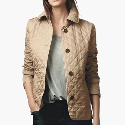 Chaqueta acolchada para mujer elegante y ligera para todas las estaciones