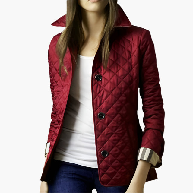 Chaqueta acolchada para mujer elegante y ligera para todas las estaciones