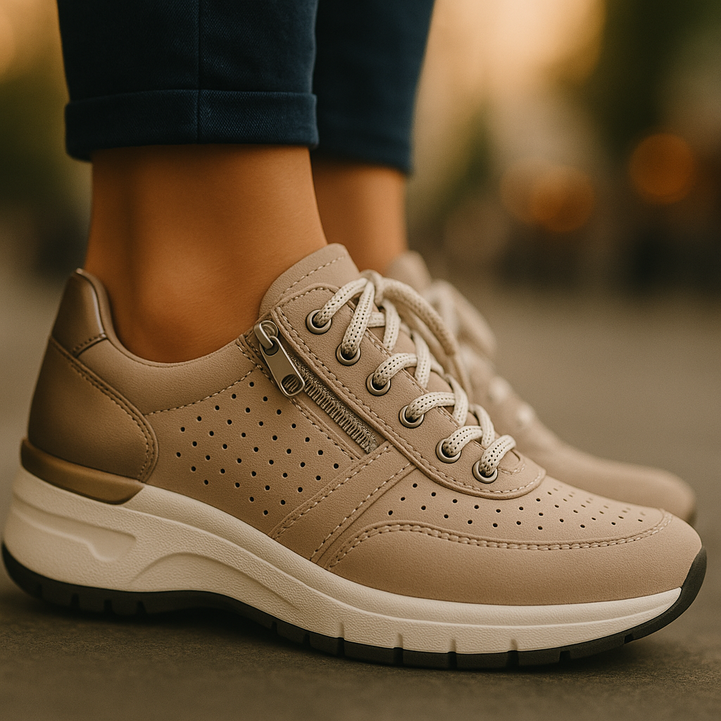 Orthopädische Damen-Walking-Sneaker im urbanen Stil – Täglicher Komfort