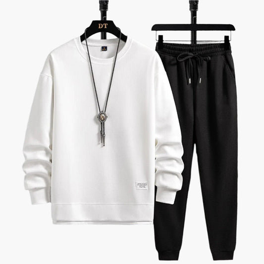 Jogging Set Décontracté pour Homme – Ensemble Pull et Pantalon Style Moderne