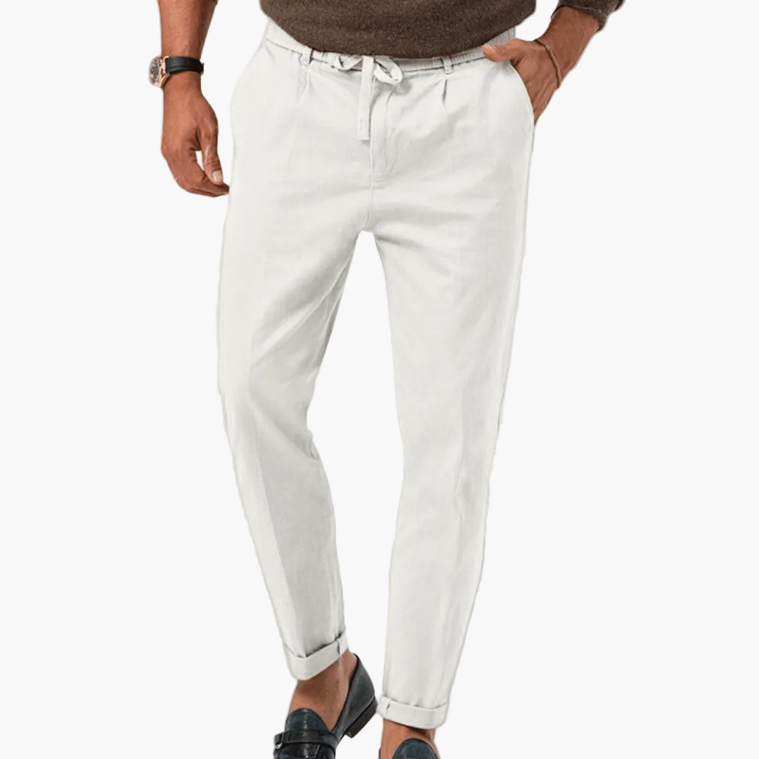 Pantalon habillé décontracté pour homme - Style chic et confort quotidien