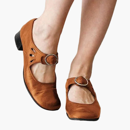Chaussures à bride femme style rétro confort quotidien élégantes