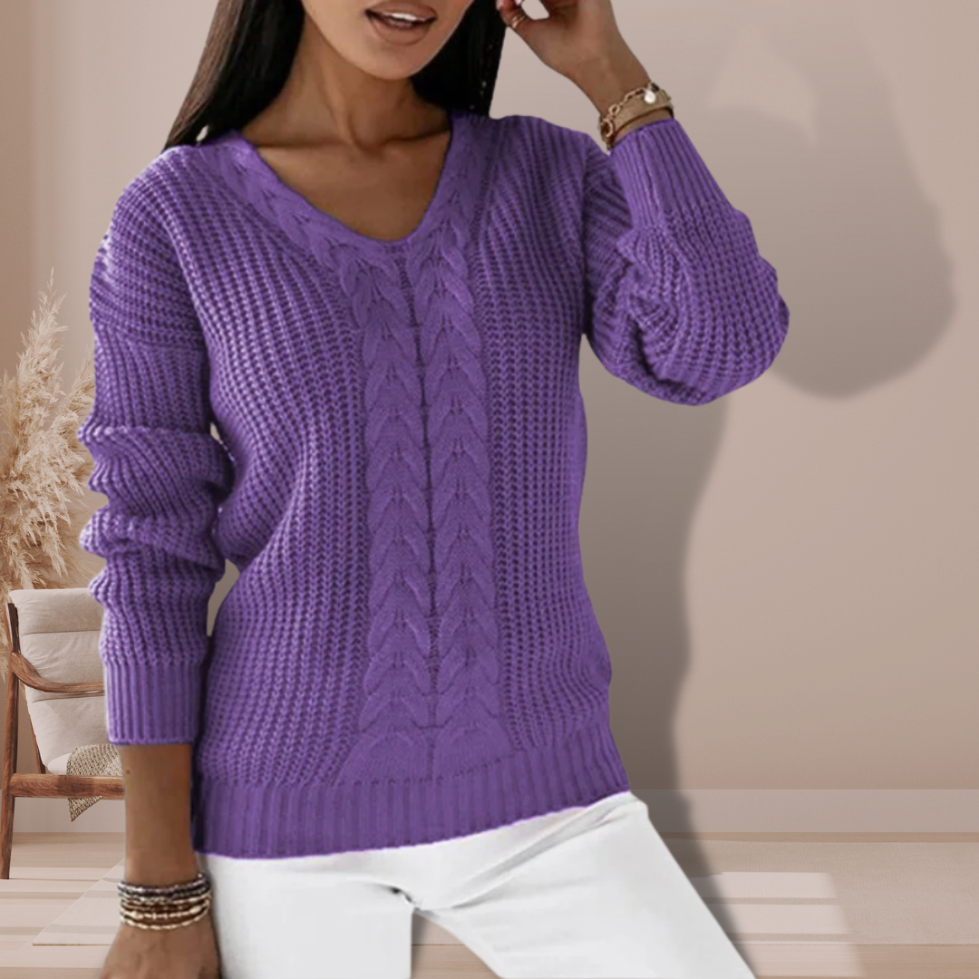 Schicker Strickpullover  