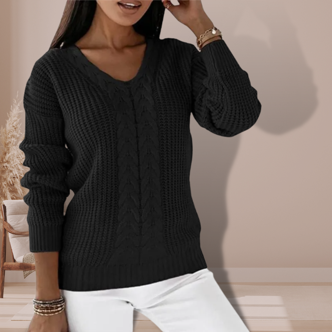 Schicker Strickpullover  