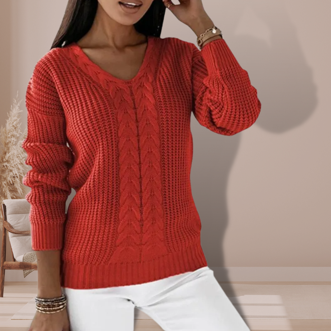 Schicker Strickpullover  