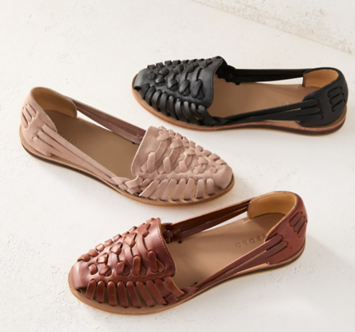 Sandales tressées pour femme style huarache – Élégance estivale décontractée