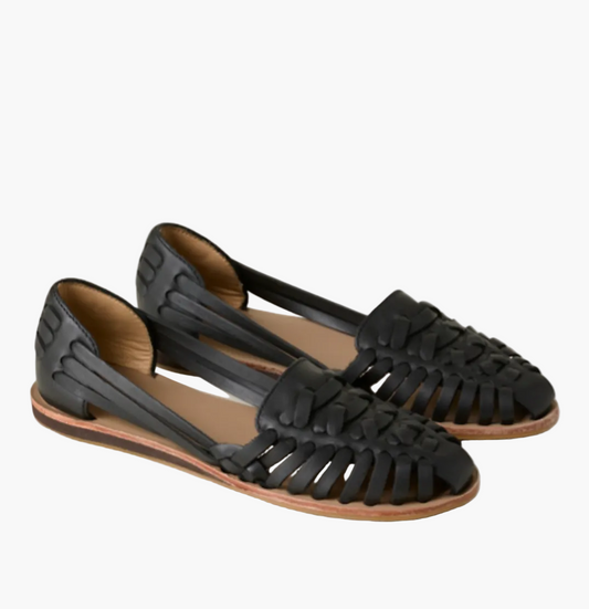 Sandales tressées pour femme style huarache – Élégance estivale décontractée