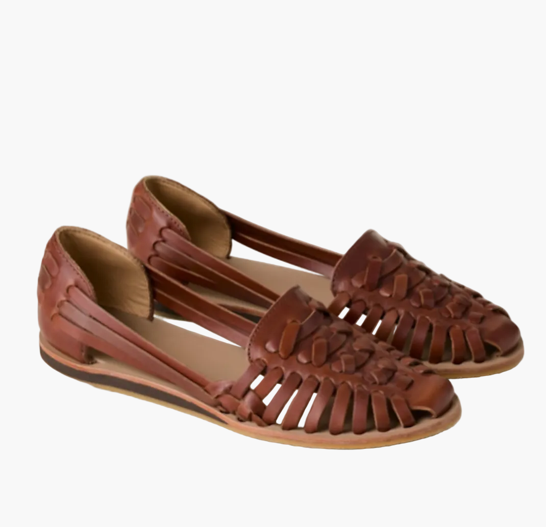 Sandales tressées pour femme style huarache – Élégance estivale décontractée