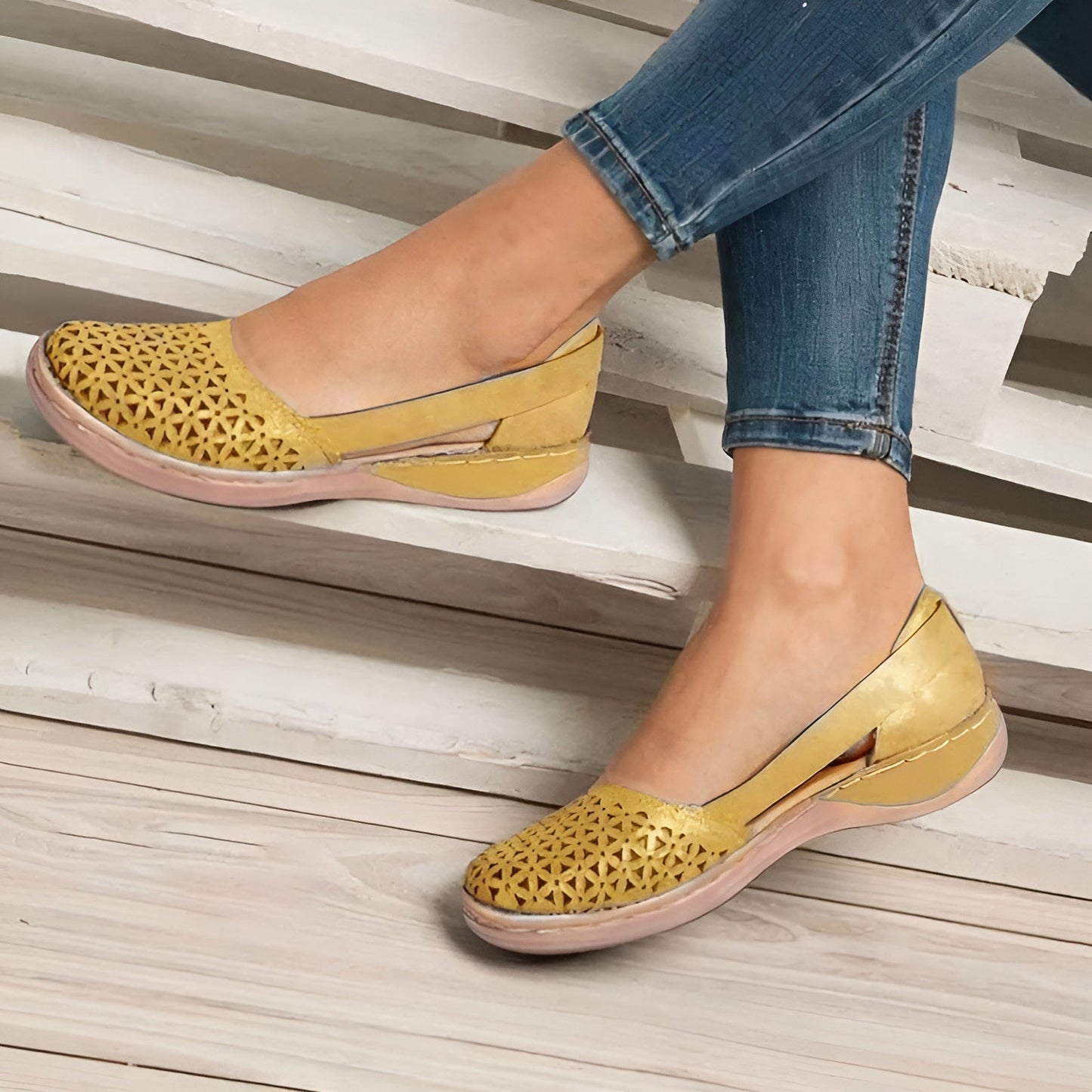 Chaussures orthopédiques femme confort quotidien style casual moderne