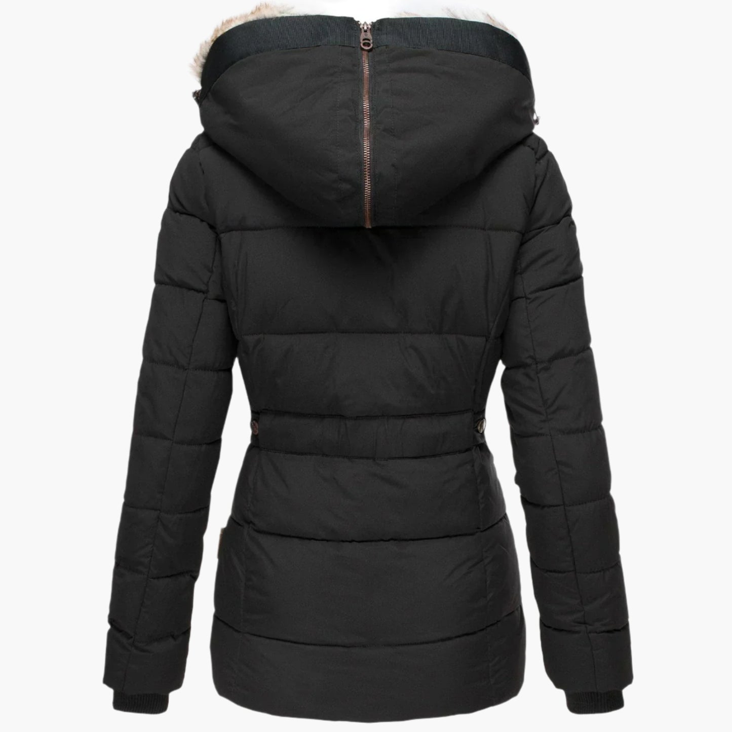 Belén - Winterjas met Bontvoering