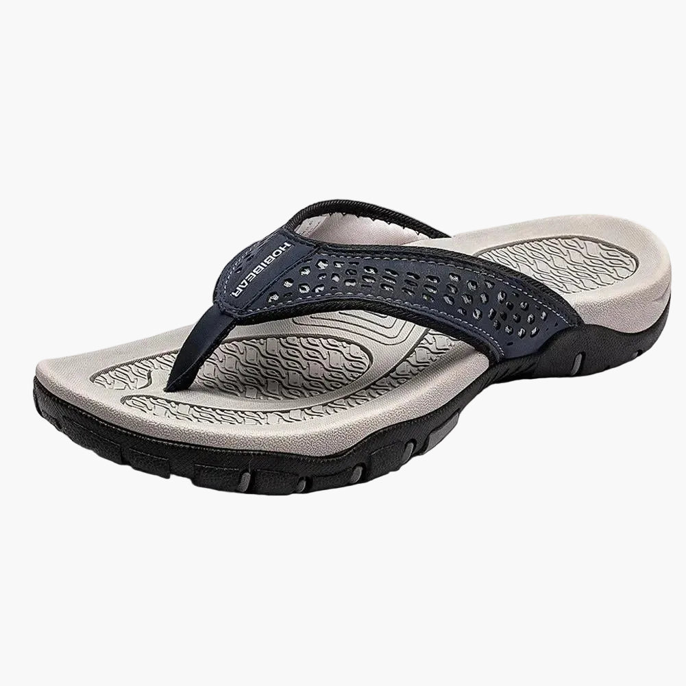Tongs de sport homme avec soutien de la voûte plantaire – Sandales confort pour marche, plage et activités extérieures
