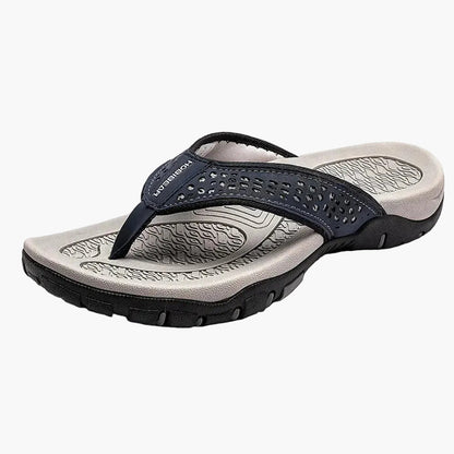Tongs de sport homme avec soutien de la voûte plantaire – Sandales confort pour marche, plage et activités extérieures
