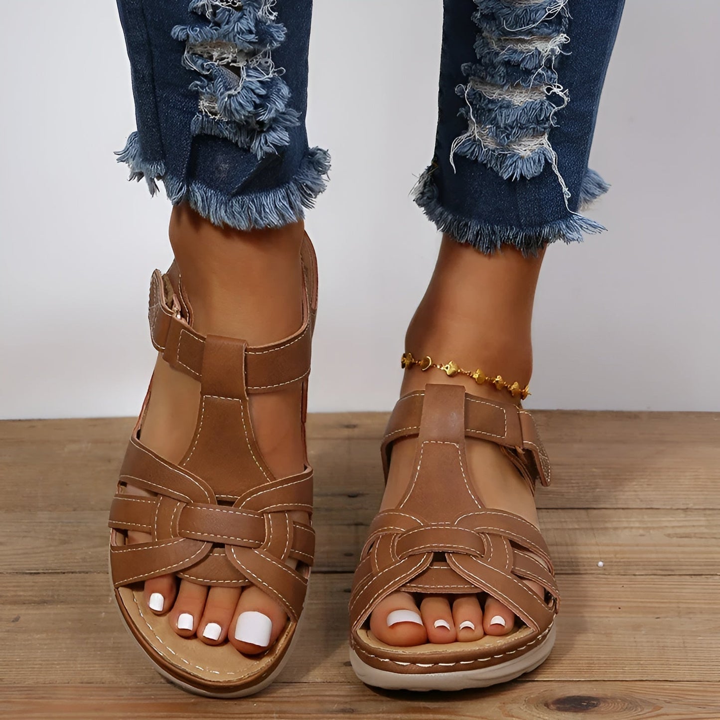 Sandales orthopédiques confort pour femme – Style moderne et soutien quotidien