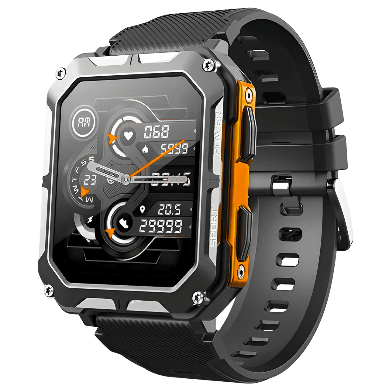 Giles – Orologio Smart Impermeabile per Uomo con Funzionalità Avanzate
