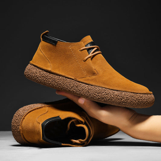 Chaussures montantes homme style décontracté urbain à lacets pour usage quotidien