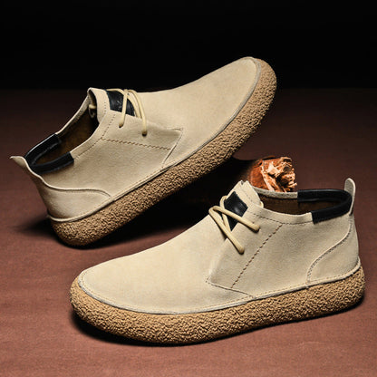 Chaussures montantes homme style décontracté urbain à lacets pour usage quotidien