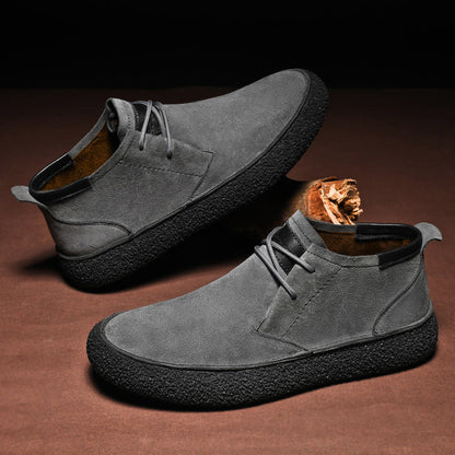 Chaussures montantes homme style décontracté urbain à lacets pour usage quotidien