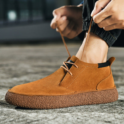Chaussures montantes homme style décontracté urbain à lacets pour usage quotidien