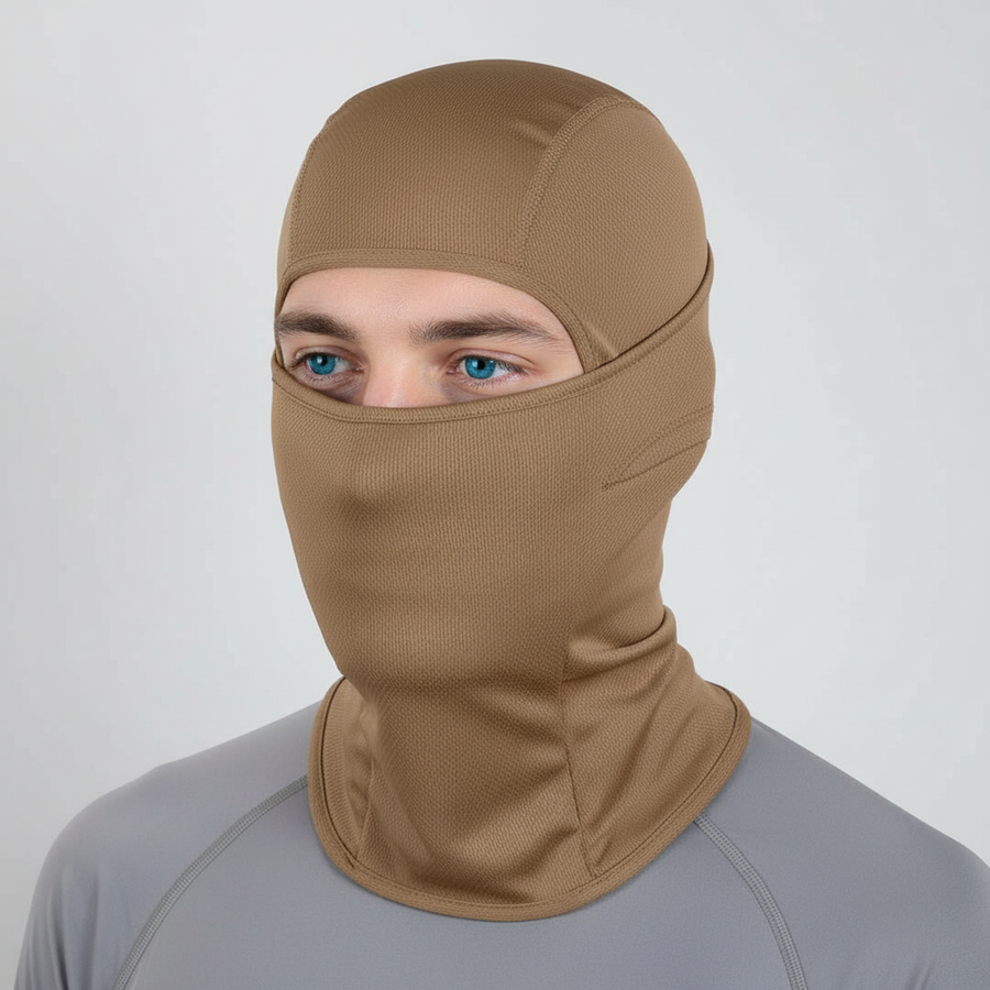 Unisex-balaclava til skiløb og vintersport - rød