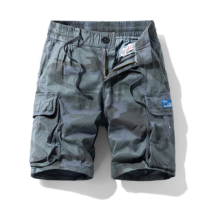 Brett – Shorts deportivos de camuflaje para hombres
