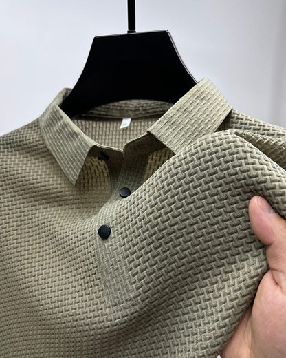 Polo Homme Style Moderne Respirant pour Été – Look Élégant et Décontracté