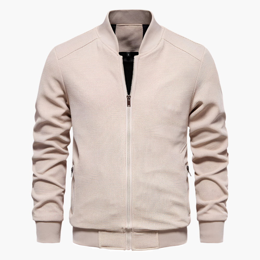 Chaqueta para hombre estilo bomber urbano de media temporada casual