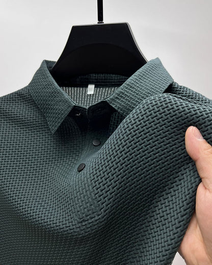 Polo Homme Style Moderne Respirant pour Été – Look Élégant et Décontracté
