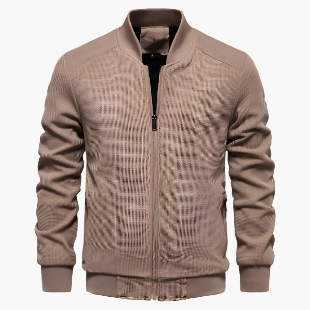 Chaqueta para hombre estilo bomber urbano de media temporada casual