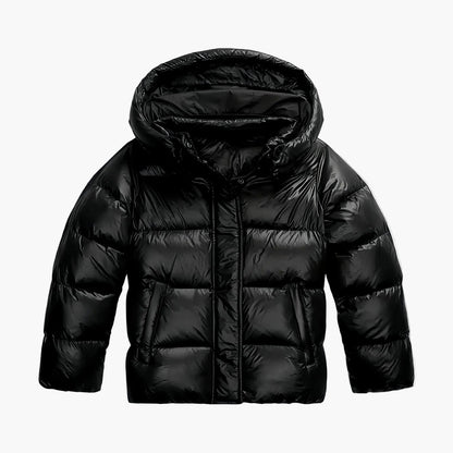 Veste doudoune sportive femme à capuche coupe ample pour temps froid