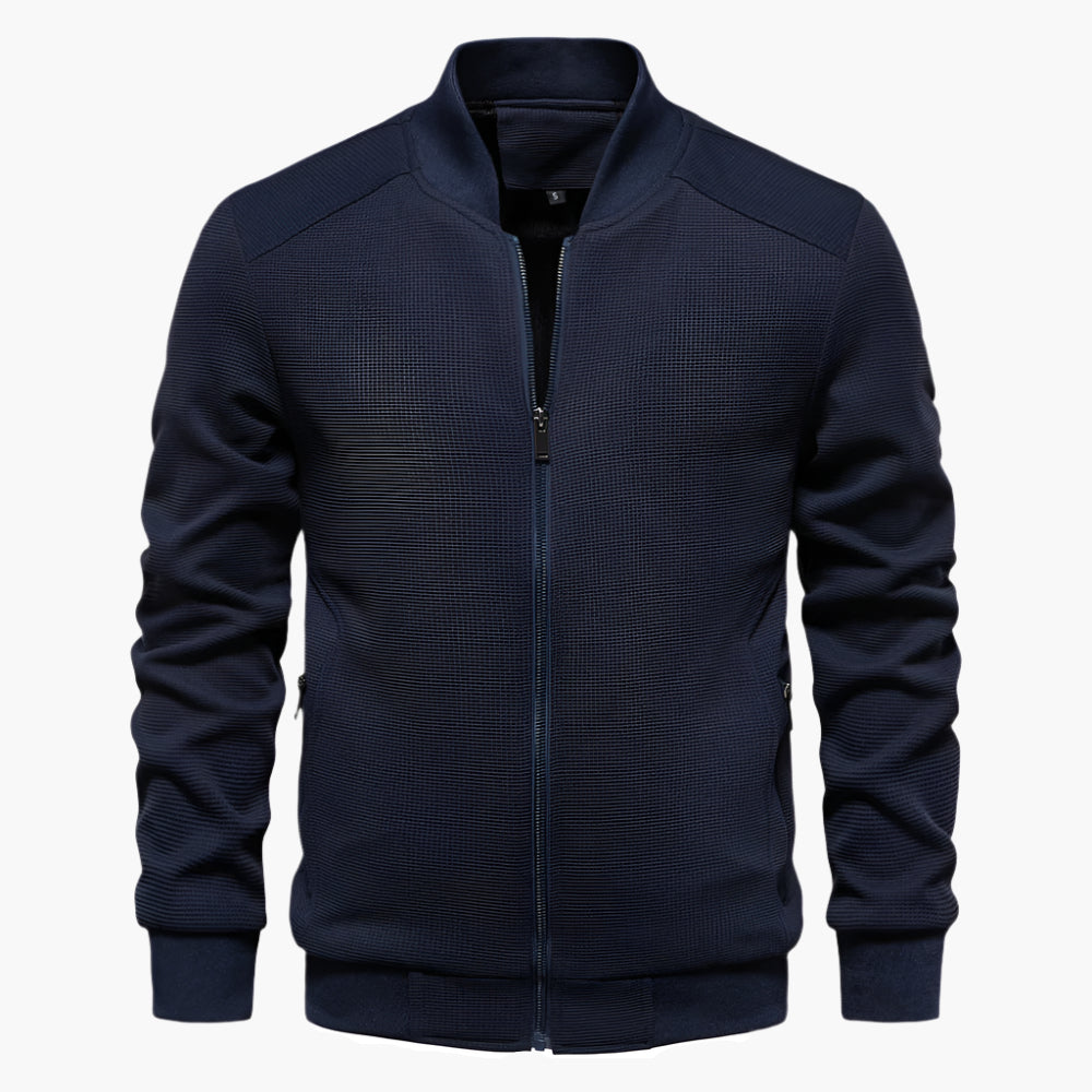 Chaqueta para hombre estilo bomber urbano de media temporada casual