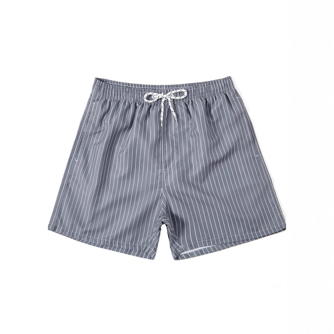 Short de bain homme style rayé élégant pour plage et loisirs