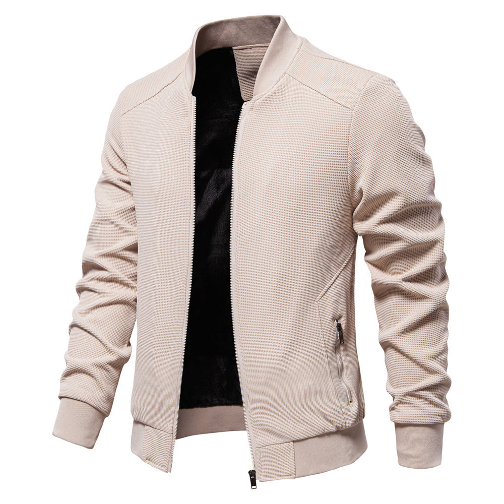 Chaqueta para hombre estilo bomber urbano de media temporada casual