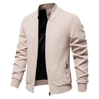 Chaqueta para hombre estilo bomber urbano de media temporada casual