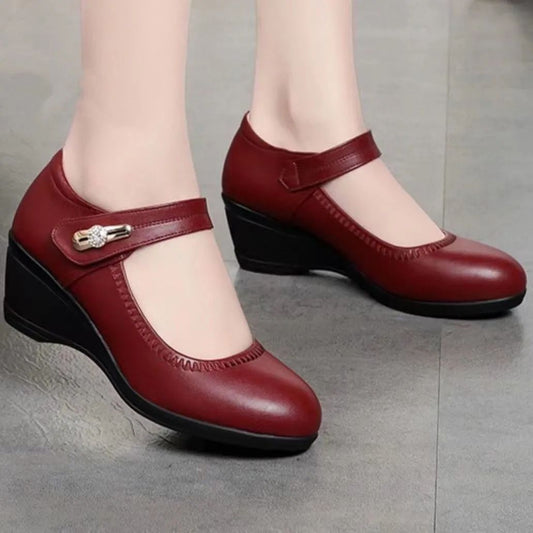 Chaussures à Boucles Confortables pour Femmes