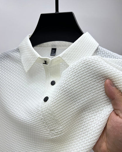 Polo Homme Style Moderne Respirant pour Été – Look Élégant et Décontracté