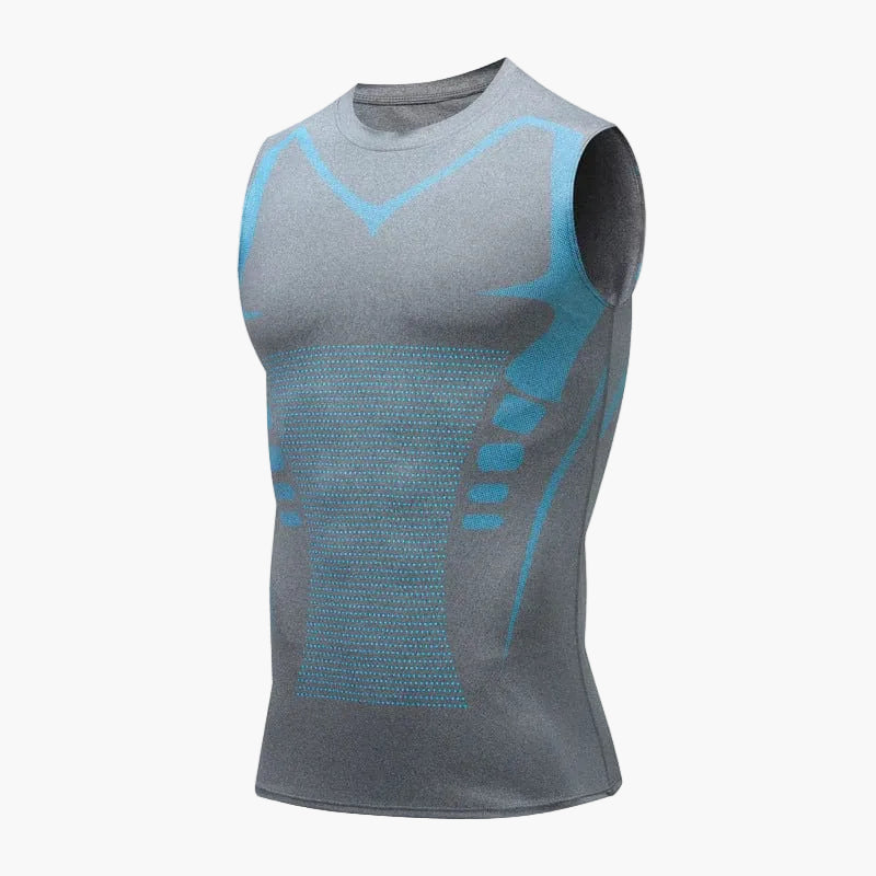Kompressions-Sport- und Haltungsträger für Herren – Figurformendes Tanktop
