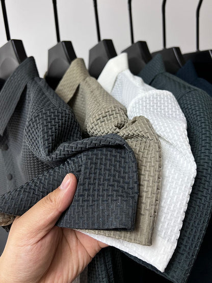 Polo Homme Style Moderne Respirant pour Été – Look Élégant et Décontracté
