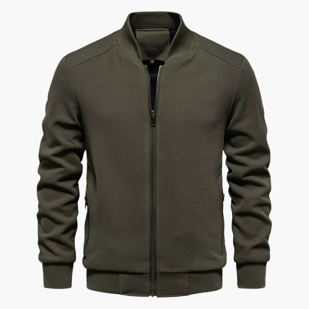 Chaqueta para hombre estilo bomber urbano de media temporada casual