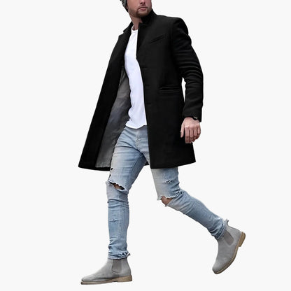 Cappotto Uomo Elegante Stile Moderno Cittadino – Ideale per la Città e le Uscite