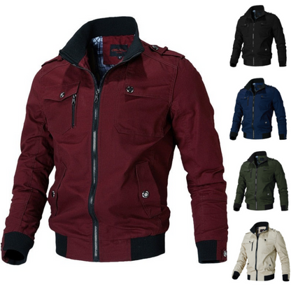 Trendy bomberjakke til mænd – Alsidig urban stil, perfekt til mellemsæsonen
