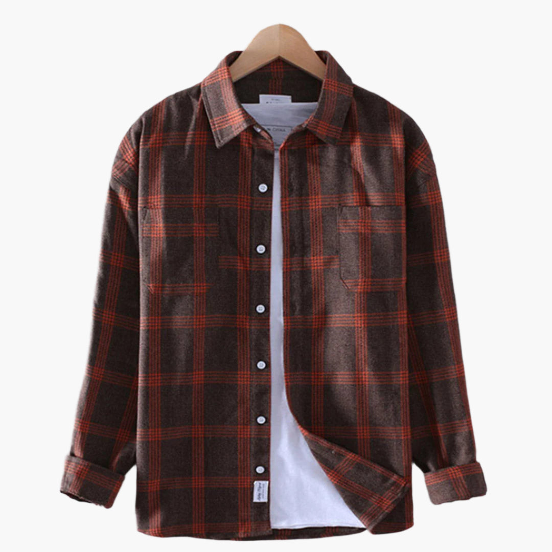 Camicia a quadri casual da uomo – Stile classico e versatile
