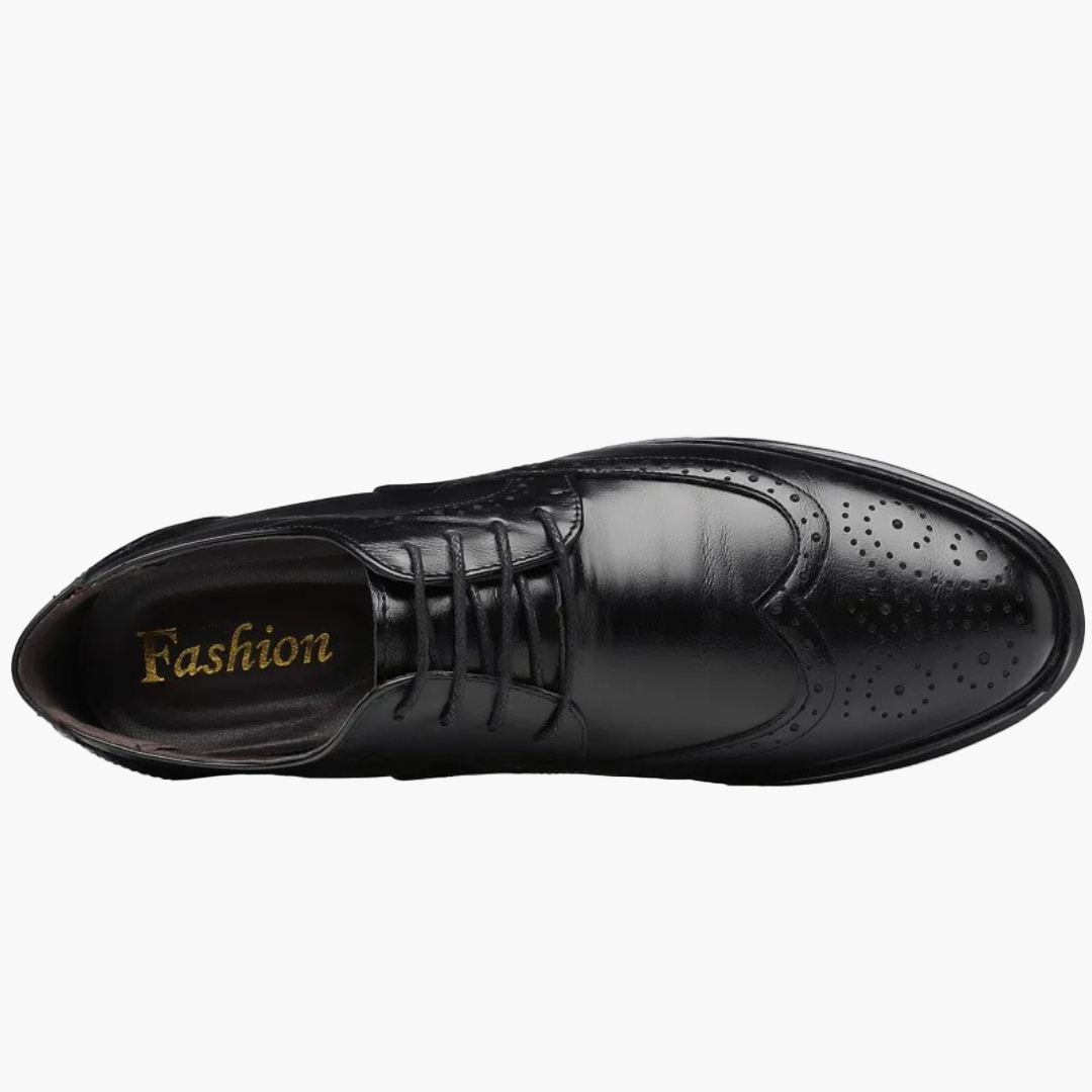 Chaussures habillées homme Oxford brogue classique pour occasions formelles et business